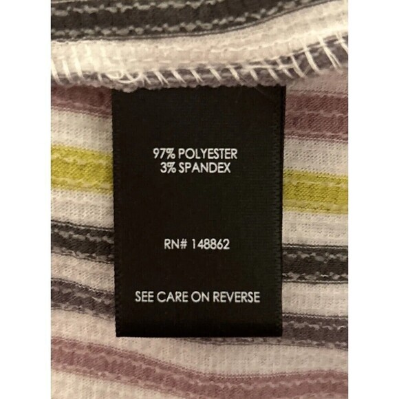 Torrid Plus Size Striped Sleeveless Babydoll Blouse Size 1X (14/16) - Picture 7 of 13